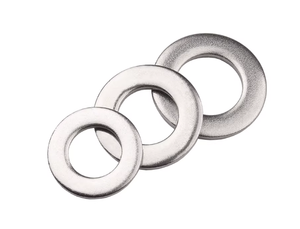 <span class=keywords><strong>Rondelle</strong></span> plate en acier inoxydable SS304 SS316 laminée à chaud pour usage industriel intensif M3-M64 DIN 125A en stock, vente en gros - Product Image 1