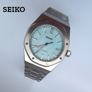 Montre mécanique de luxe pour homme, style business décontracté, avec mouvement NH35, design sportif et affichage multifonctionnel, cadran de 41 mm, bracelet en acier - Product Image 1