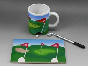 Vente en gros d'usine, tasse à café en céramique à impression bon marché, mug <span class=keywords><strong>de</strong></span> <span class=keywords><strong>golf</strong></span> 300 ml, couleur personnalisée <span class=keywords><strong>de</strong></span> luxe - Product Image 5