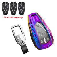 Pour housse de clé de voiture en alliage Changan avec porte-clés Fit ALSVIN CS95 CS35 CS75 EADO PLUS UNI-K UNI-V UNI-S HUNTER CS85