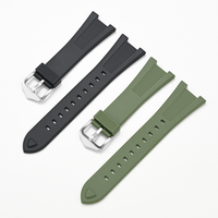 Bracelet de montre en silicone liquide pour hommes et femmes, bracelets de montre en caoutchouc pour montre Nautilus 5711 5712 5726 5980
