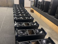 PA LA-5 Enceinte Line Array passive 2x10 pouces à néodyme, double haut-parleur HF néodyme 1,7 pouces, haute pression sonore, audio professionnel pour scène