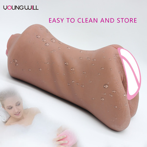 Masturbator Mulut Realistis Premium Dengan Tekstur Tenggorokan Detail dan Bahan TPE Lembut Gerakan Hisap Otomatis Mainan Seks untuk Pria - Product Image 4