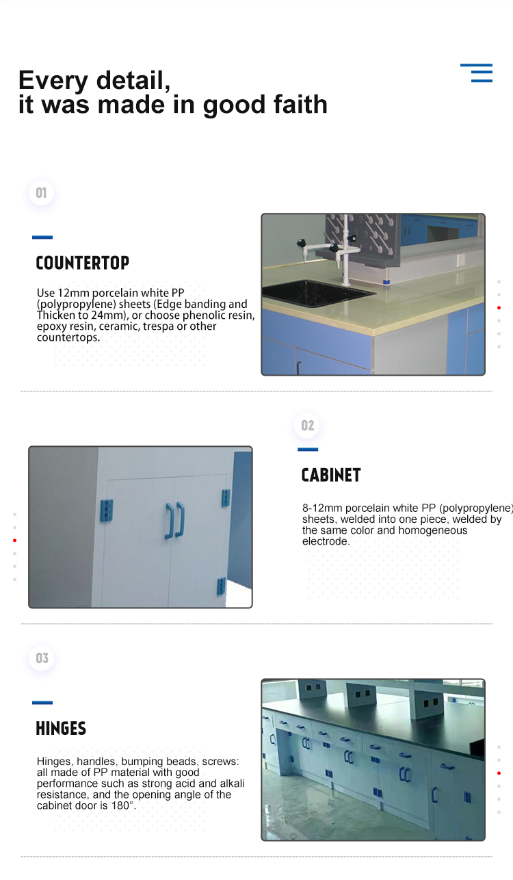 Chemical Laboratory Working Table Pp Reagent Frame