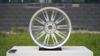 Jantes en alliage d'aluminium forgé haut de gamme pour Corvette, design concave profond, qualité supérieure, modifiées pour la course sur remorque