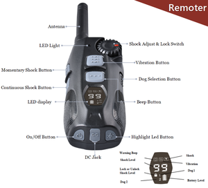 Waterdicht En Draadloos In-Grond Huisdierhek Ondergronds Elektrisch Hondenheksysteem Met Afstandsbediening - Product Image 4
