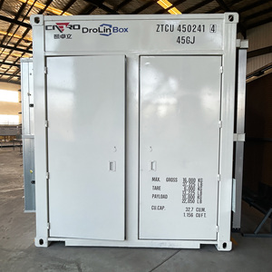 Contenedor Refrigerado por Aire DrolinBox 40HC para Distribución de Energía en Minería, 336 Unidades M60, Almacenamiento de Bitcoin, Accionamiento Directo - Product Image 1