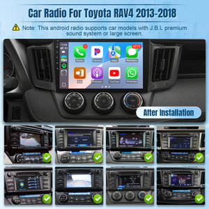 Nhà máy đài phát thanh xe cho Toyota Rav4 2013 2018 <span class=keywords><strong>Android</strong></span> Car Stereo GPS navigation Player đa phương tiện <span class=keywords><strong>Android</strong></span> Auto Carplay - Product Image 4