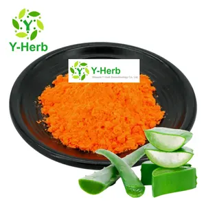 Bulk Aoleemodin Aloe Vera Extract Aloe Emodin 20% 50% 95% 98% Aloe Emodin Powder CAS 481-72-1