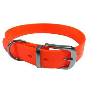 <span class=keywords><strong>Collar</strong></span> de entrenamiento para perros antimoho y sin olores compatible con ODM y OEM, correas recubiertas de TPU impermeables con hebilla de Metal, collares para mascotas a granel - Product Image 1