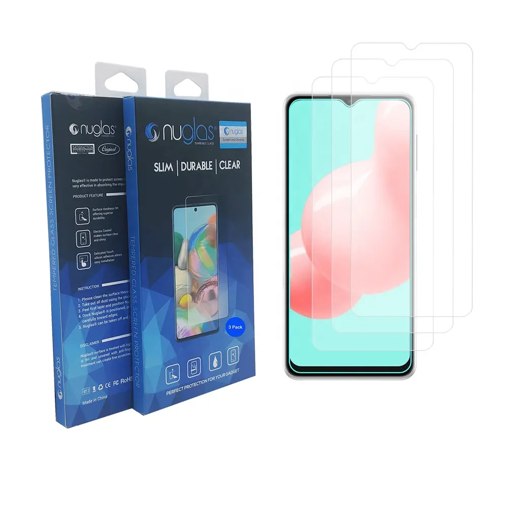 Shatter Screen Protector 3 Pack Anti Shatter Glass Screen Protector Film For Samsung A32 5G