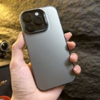 Étui de protection antichoc transparent mat en TPU+PC avec couleur Aurora métallique électro-plaquée au laser de luxe pour / 11-15 Plus Pro Max XR XS X