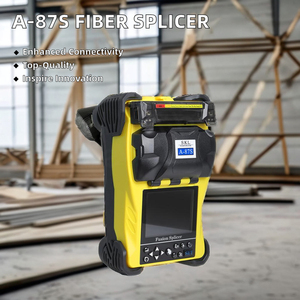 เครื่องเชื่อมต่อใยแก้วนำแสงอัตโนมัติรุ่น A-87S Mini 4G 9WS เชื่อม SM MM 9S FTTH ชุดเครื่องมือ POE - Product Image 4