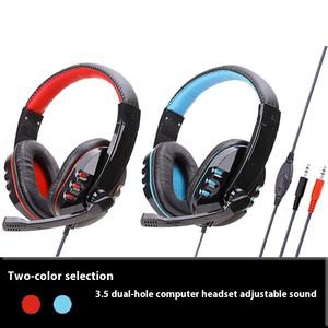 Casque de jeu filaire OEM supra-auriculaire stéréo avec microphone dynamique pour <span class=keywords><strong>PS4</strong></span>, Xbox, PC – Son Hi-Fi basses profondes, contrôle tactile, AAC - Product Image 3