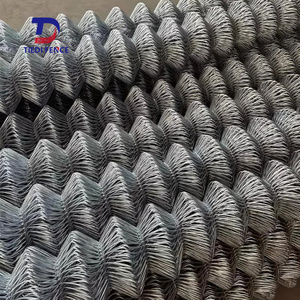 Nhiệm vụ nặng nề CHAINLINK hàng rào kim cương hàng rào dây 1 inch bởi 1.8m Cyclone fensing dây để bảo vệ - Product Image 4