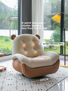 Elektrischer Multifunktions-Faulenzerstuhl für Zuhause, Schlafzimmer, Wohnzimmer, zum Schlafen und Liegen, Freizeit-Einzelschaukelstuhl mit Massage und Kratzfunktion - Product Image 3