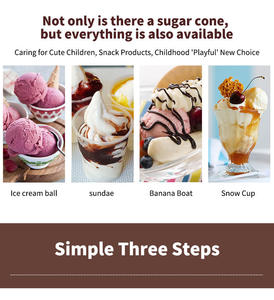 Máquina para Hacer Helados de Frutas Mini, Totalmente Automática, para el Hogar, con Alimentación de CA, Capacidad de 1.06 Cuartos, para Niños - Product Image 3