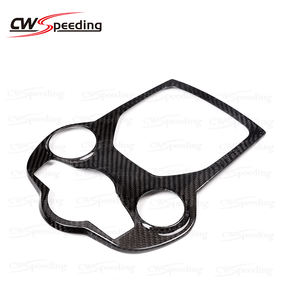 Revêtement de console centrale en fibre de carbone sèche pour intérieurs Alfa Romeo Giulia 2016-2018 - Product Image 2