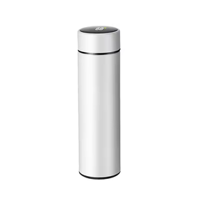304 a doppio strato in acciaio inossidabile intelligente per misurare la temperatura della bottiglia d'acqua isolata tipo di tazza diritta - Product Image 5