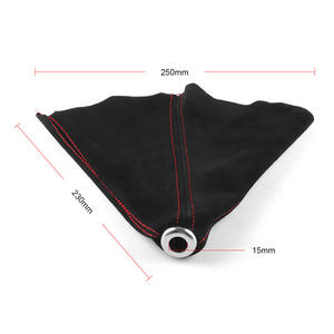 Factory Direct Universal Suede Shift Lever Dust Cover for Manual Transmission Car <b>Wheel</b> Modification Shield - Product Image 1
