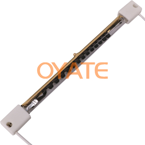 Tubo de Calentamiento Infrarrojo de Fibra de Carbono con Recubrimiento Dorado Parcial OYATE 110V/230V para Procesamiento de Plástico - Product Image 6