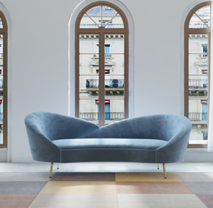 Nordique simple salon <span class=keywords><strong>club</strong></span> chez l'habitant arc en forme de trois personnes <span class=keywords><strong>petit</strong></span> appartement <span class=keywords><strong>canapé</strong></span> en tissu - Product Image 1