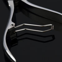 Coupe-ongles en acier inoxydable à bec d'aigle, à mâchoires affûtées, pour ongles incarnés et cuticules, idéal pour les soins professionnels de pédicure et de manucure