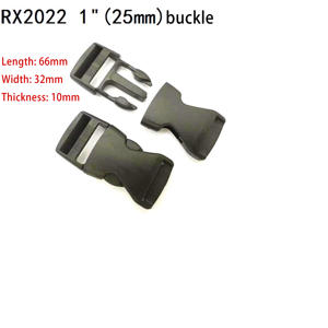 Boucles réglables personnalisées en POM noir recyclé Boucle coulissante en plastique pour tri planeur et échelle - Product Image 4