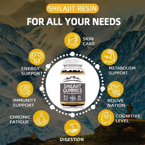 Especialmente diseñado para la exportación transfronteriza de gomitas Shilajit que contienen Vitamina B12 y <span class=keywords><strong>D2</strong></span>, gomitas vegetarianas en stock de fábrica - Product Image 4