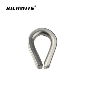 ข้อต่อเชือกลวดสแตนเลส RICHWITS ขัดเงาสำหรับการจัดการเชือก - Product Image 1