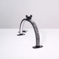 Lampe à ongles LED demi-lune 30W 308 LED de haute qualité, outil d'éclairage de table professionnel pour salon de manucure et table de peinture