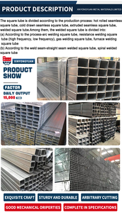 20*20mm 40*40mm 50*50 mm Stainless Steel Rectangular Square <strong>Tube</strong> 304 - Product Image 4