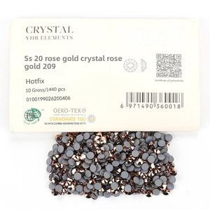 YHB 209~221 Cristales de Alta Calidad con Electroplacado, Adornos Planos Termoadhesivos para Zapatos, Bolsos, Decoración de Prendas, Parches de Lentejuelas DIY - Product Image 6