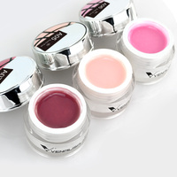 VENALISA 30g OEM/ODM Gel de construction pour ongles, séchage rapide LED UV, couleur camouflage épaisse, pour extension et nail art, marque privée