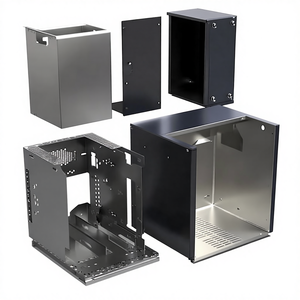 カスタム防水アルミまたは鉄製バッテリーボックスケース電子機器筐体板金加工 - Product Image 1