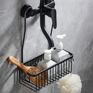 Estante Metálico Moderno Multiusos <span class=keywords><strong>para</strong></span> <span class=keywords><strong>Baño</strong></span>, <span class=keywords><strong>Mueble</strong></span> <span class=keywords><strong>para</strong></span> el Hogar/Apartamento con Ganchos, Fácil <span class=keywords><strong>de</strong></span> Montar - Product Image 2
