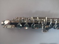 Large Wooden Flute with Short Body in C Key Instrument in Stock Flute Wind Instrument