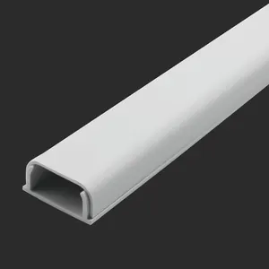 Garantía de calidad, cable de pvc blanco resistente al calor, canalización, tubos de conducto de 24x12mm, conductos de cableado eléctrico