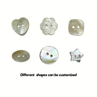 Boutons en nacre naturelle à 2 trous, couleur rose, boutons ronds en nacre d'Akoya pour la couture et les travaux manuels, vente en gros