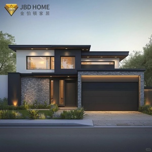 <span class=keywords><strong>Porte</strong></span> <span class=keywords><strong>de</strong></span> <span class=keywords><strong>garage</strong></span> sectionnelle en acier isolée avec ouvre-<span class=keywords><strong>porte</strong></span> automatique et revêtement en aluminium moderne pour installation simple ou double <span class=keywords><strong>à</strong></span> domicile - Product Image 2