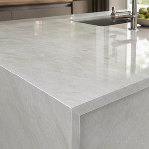 Ensemble de cuisine extérieure personnalisé <span class=keywords><strong>en</strong></span> <span class=keywords><strong>pierre</strong></span> frittée blanche, armoires extérieures modulaires, cuisine extérieure moderne, îlot <span class=keywords><strong>barbecue</strong></span> - Product Image 5