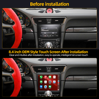 Écran tactile Android 8,4 pouces pour Boxster 911 718 2016-2018, GPS, CarPlay sans fil, DSP, navigation, montage sur tableau de bord, WiFi intégré, autoradio