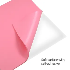 Тишрическая розовая силиконовая термопрокладка 1,5 мм клейкая прокладка для процессора ПК Вентилятор Кулер радиатора смазка паста Радиатор Охлаждающие проводящие прокладки