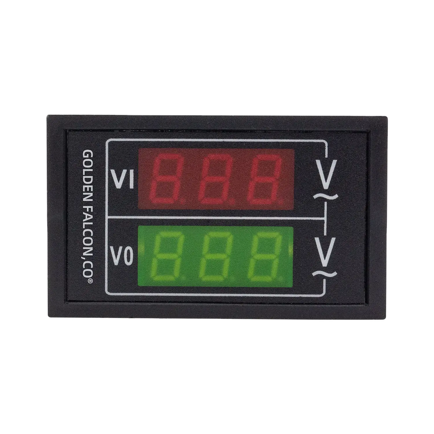 Alat Ukur Tegangan AC AC80-500V LED Dual Display Voltmeter Tegangan AC