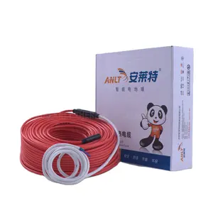 18w/m Radiant Heat Double Conductor Electric Underfloor Heating Wire Infrared Heating System