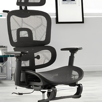 Chaise de conférence exécutive moderne et traditionnelle, chaise de bureau ergonomique pivotante en maille avec fonctions réglables pour usage hôtelier