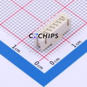 ZH-7PS Wire-to-Board Pin Header SMD,P=1.5mm Connector ( Pin Structure: 1x7P )( Pitch: 1.5mm )( Mounting Type: Vertical Mount ) - Product Image 2