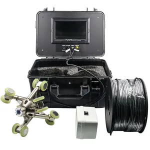 20 meters cable and 7inch screen high definition and clear underwater pipe inspection camera