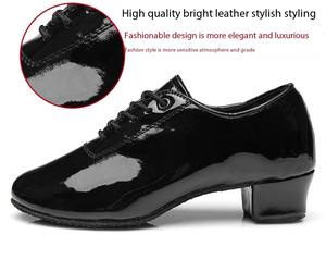 Chaussures de <span class=keywords><strong>danse</strong></span> latine professionnelles de 3,<span class=keywords><strong>5</strong></span> cm, chaussures de <span class=keywords><strong>danse</strong></span> moderne, rumba, samba, flamenco, chaussures de <span class=keywords><strong>danse</strong></span> de salon pour garçons - Product Image 5