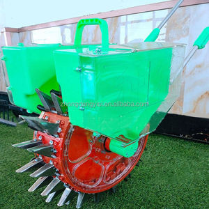 Single <b>Row</b> Hand Corn Planter Seeder <b>Machine</b> 1 <b>Row</b> Easy Use Potato Planter Corn Planter with Push Fertilizer - Product Image 2